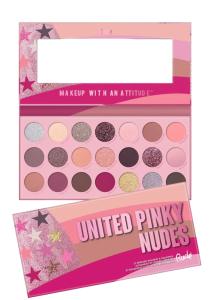 Rude Cosmetics United Pinky Nudes თვალის ჩრდილების პალიტრა