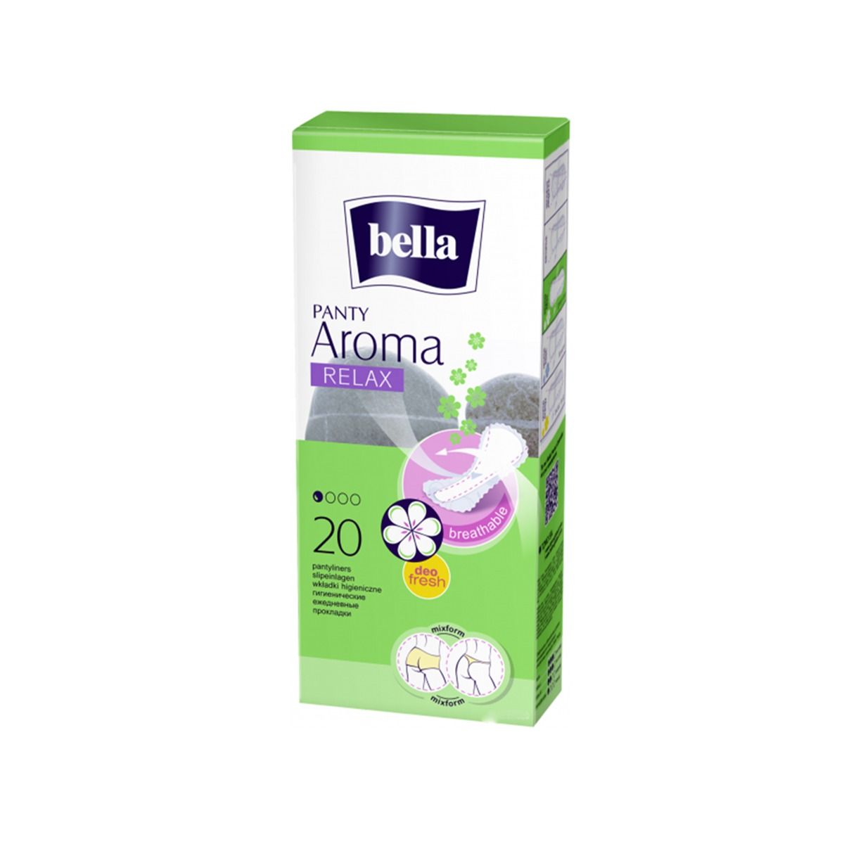 Bella - ბელა Panty საფენი ყოველდღიური სუპერ რბილი 20 ცალი 1421