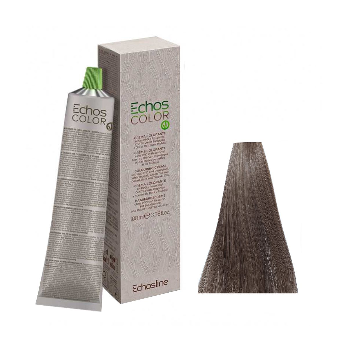 Echos Color - ეკოს ქოლორი თმის საღებავი ICE 5.0 1296