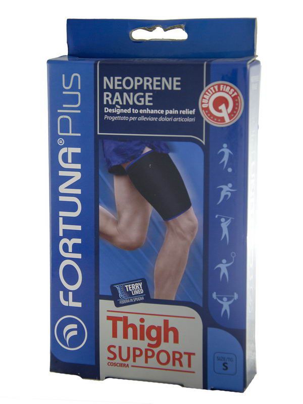 Fortuna plus - ფორტუნა პლიუსი ნეოპრენი ბარძაყის ფიქსატორი-ზომა S
