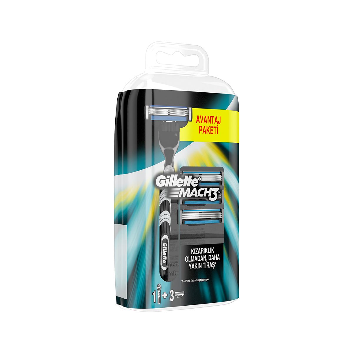 Gillette - ჯილეტი საპარსი დანადგარი მაჩ-3 1+3პირით 5570