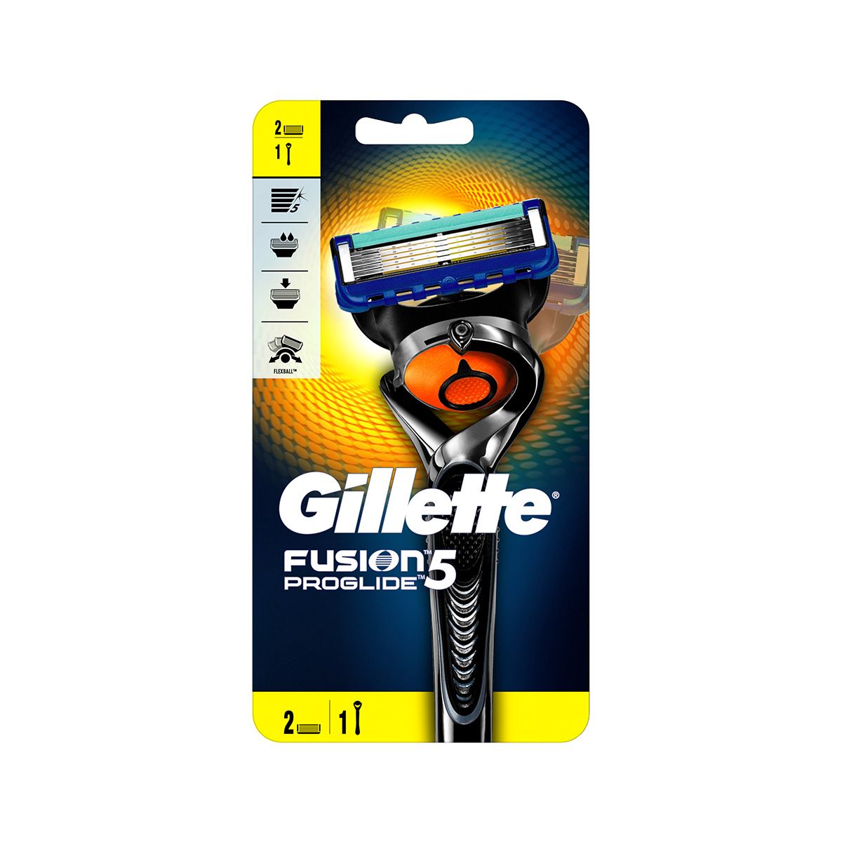 Gillette - ჯილეტი საპარსი დანადგარი ფუჟენ პროგლაიდი 2 პირით 0656