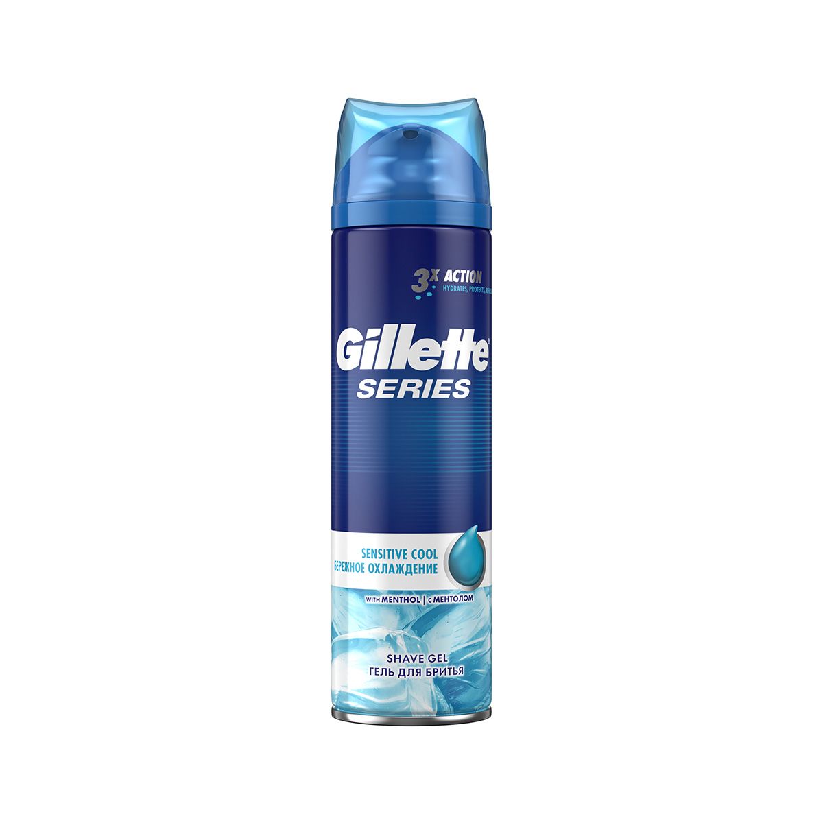 Gillette - ჯილეტი საპარსი გელი მგრძნობიარე კანისთვის 200მლ 7847