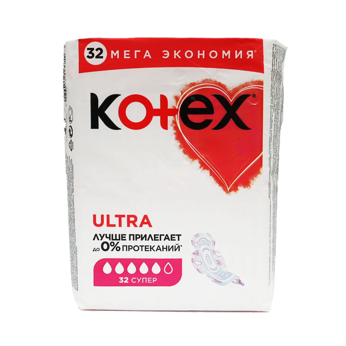 Kotex - კოტექსი საფენი Ultra 32 ცალი 5714