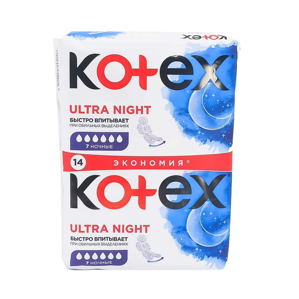 Kotex - კოტექსი ულტრა საფენი 14 ცალი 5226