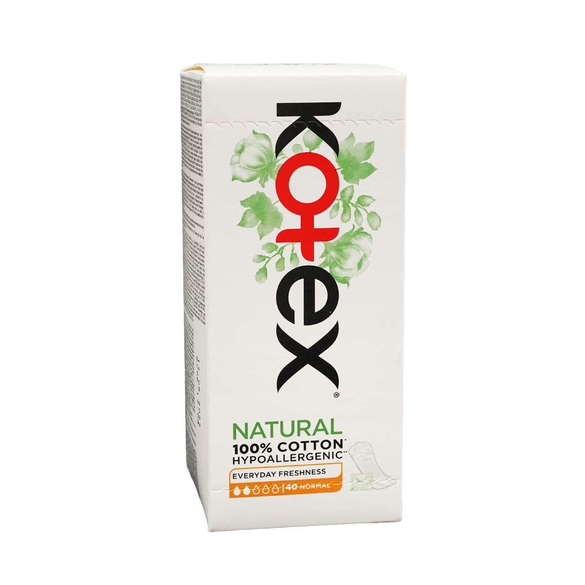 Kotex - კოტექსი ყოველდღიური საფენი Organic 40 ცალი 8630