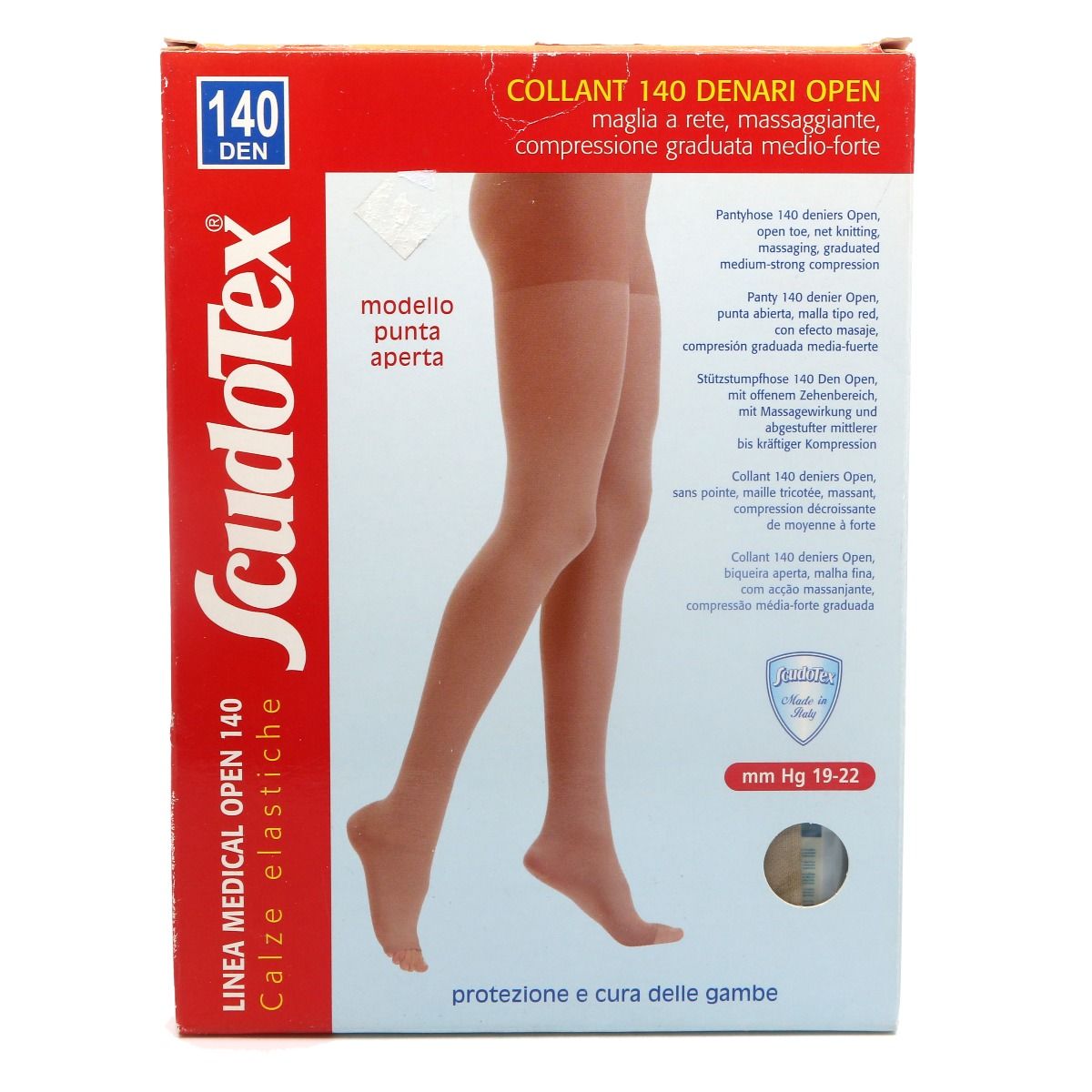 LUROPAS - ლუროპასი ანტივარიკოზული კოლგოტი I კომპრესია კრემისფერი S 3807