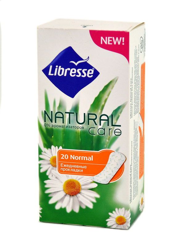 Libresse - ლიბრესი Natural Care ყოველდღიური 20 ცალი 3249