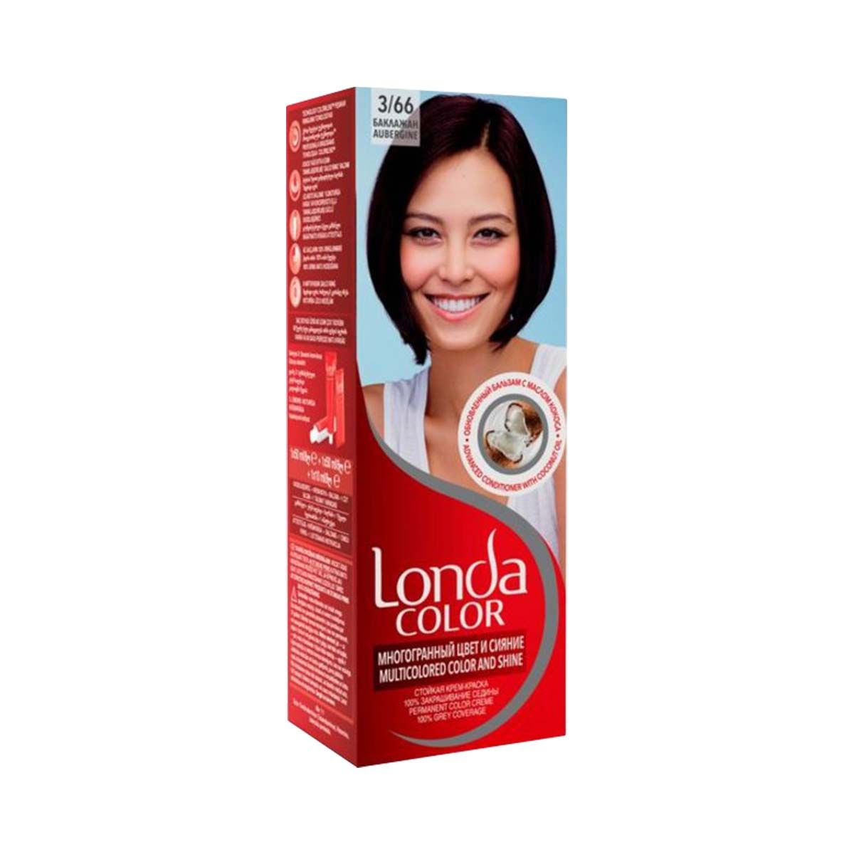 Londa - ლონდა ლონდაკოლორი ბადრიჯნისფერი 3/66 4526/5351