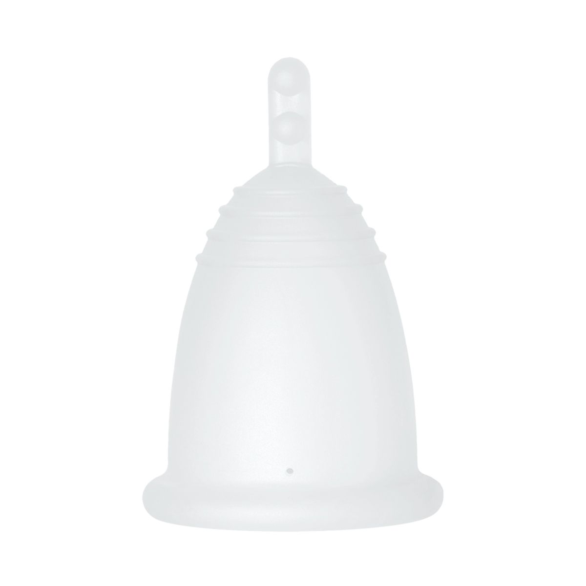 Me Luna - მი ლუნა მენსტრუალური ჭიქა CLASSIC ღერო. გამჭვირვალე M