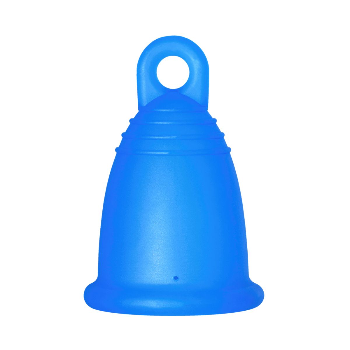 Me Luna - მი ლუნა მენსტრუალური ჭიქა CLASSIC რგოლი ცისფერი M