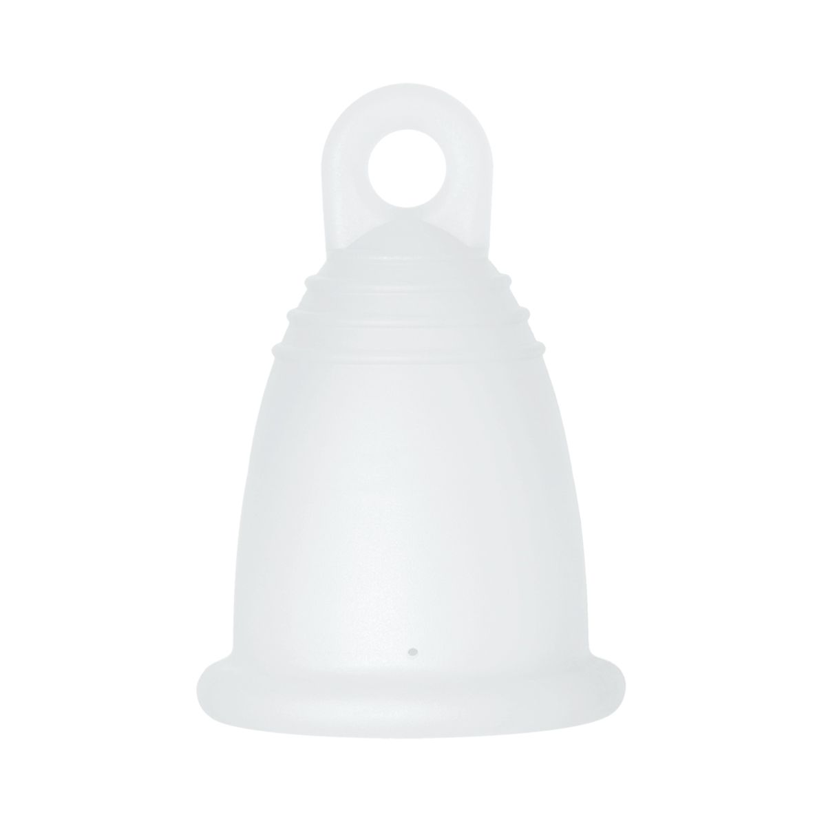 Me Luna - მი ლუნა მენსტრუალური ჭიქა CLASSIC რგოლი გამჭვირვალე S