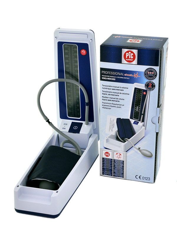 Pic - პიკი წნევის საზომი აპარატი მექანიკური ციფრული სვეტით