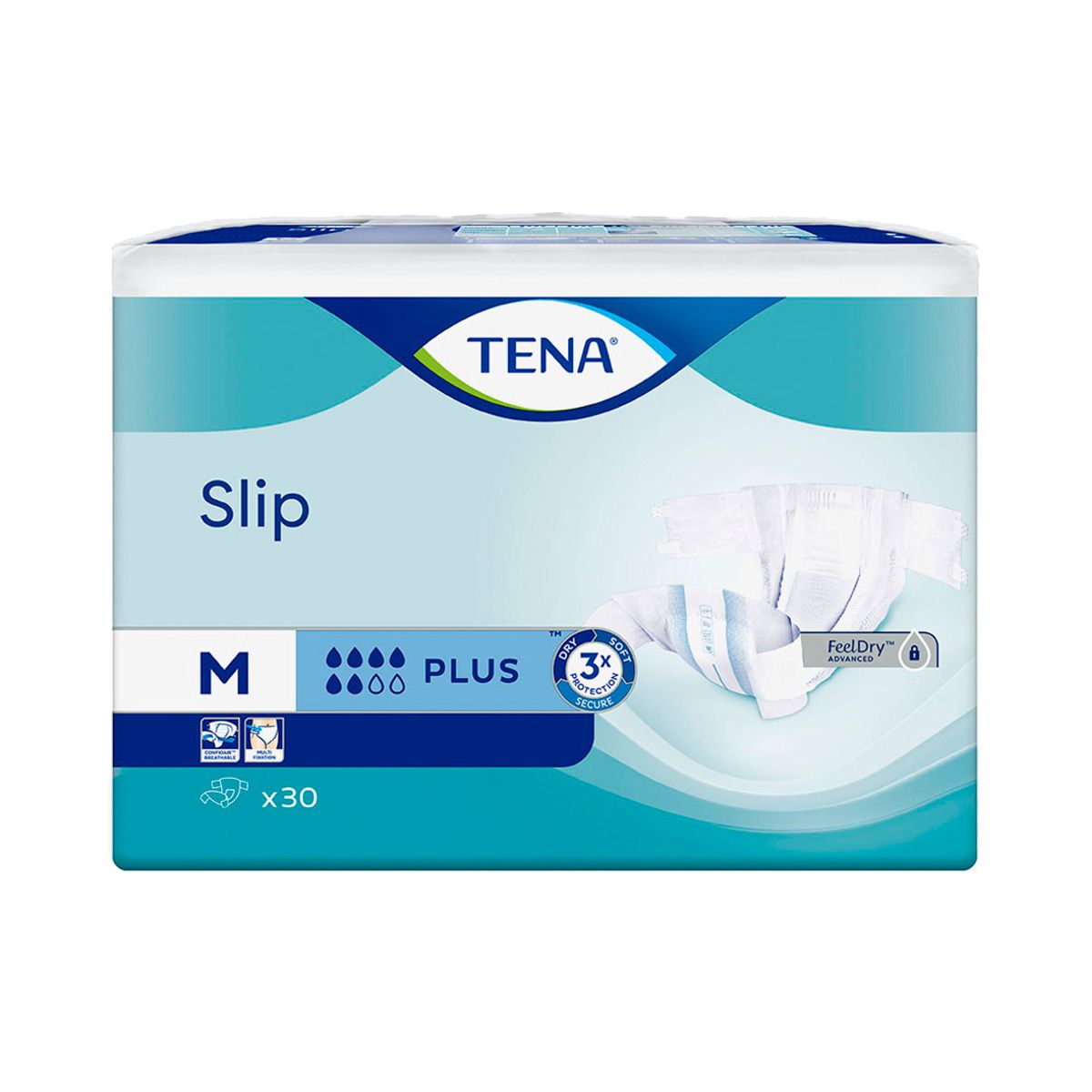 Tena - ტენა მწოლიარეს საფენი Slip M 30 ცალი 8871