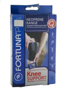 Fortuna plus - ფორტუნა პლიუსი ნეოპრენი მუხლის ფიქსატორი-ზომა S