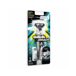 Gillette - ჯილეტი საპარსი დანადგარი მაჩ-3 2 პირით