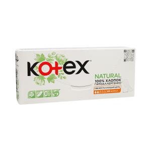 Kotex - კოტექსი ყოველდღიური საფენი Organic 20 ცალი  8623