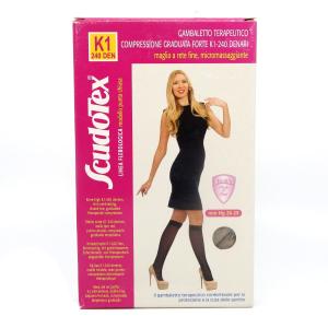 LUROPAS - ლუროპასი  ანტივარიკოზული  წინდა დაბალი II კომპრესია კრემისფერი XXL3933