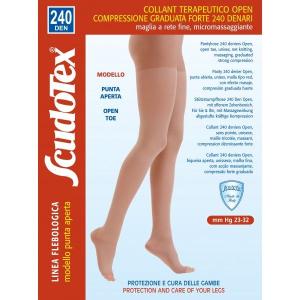 LUROPAS - ლუროპასი  ანტივარიკოზული კოლგოტი II კომპრესია კრემისფერი XL 8031