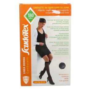 LUROPAS - ლუროპასი  ანტივარიკოზული წინდა დაბალი II კომპრესია შავი XXL 3142