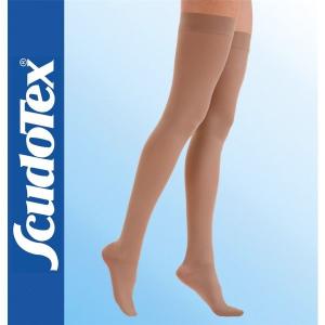 LUROPAS - ლუროპასი ანტივარიკოზული მაღალყელიანი წინდა II კომპრესია კრემისფერი S 2813