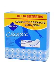 Libresse - ლიბრესი ყოველდღიური Classic 50 ცალი 7093