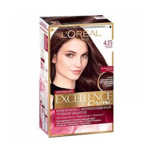 Loreal - ლორეალი თმის საღებავი Excellence N4.15 9414/1287