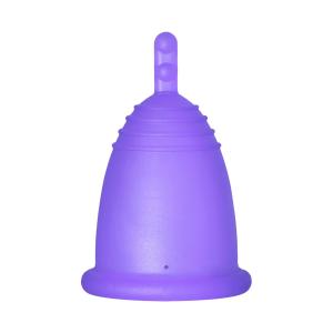 Me Luna - მი ლუნა მენსტრუალური ჭიქა SPORT ღერო იისფერი S