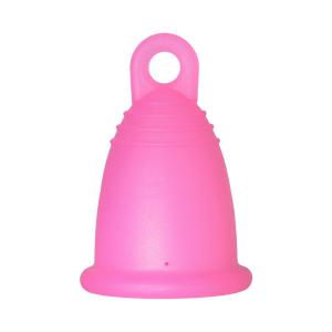 Me Luna - მი ლუნა მენსტრუალური ჭიქა SPORT რგოლი ვარდისფერი L