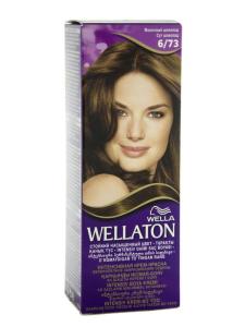Wellaton - ველატონი თმის საღებავი რძის შოკოლადი 6/73 0607/0986