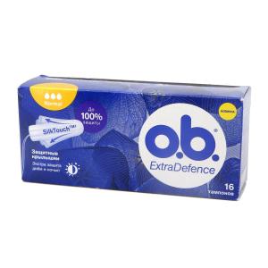 o.b. - ო.ბი. ტამპონი პროკომფორტი ნორმალი 16 ცალი 7726