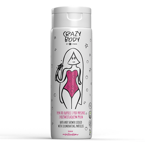 ჰაისკინი - შხაპის გელი მაშმელოუ მანათობელი ნაწილაკებით