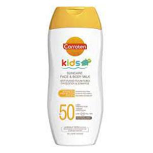 კაროტენი - მზისგან დამცავი SPF50 ბავშვის რძე