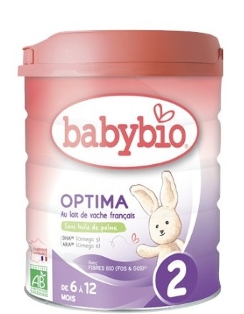 Babybio OPTIMA 2 ადაპტირებული რძე 800 გ