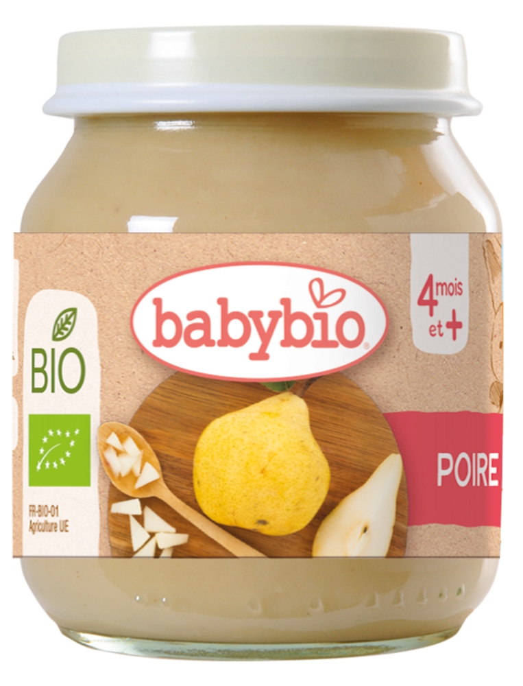 Babybio კონფიტიური მსხალი 130 გ