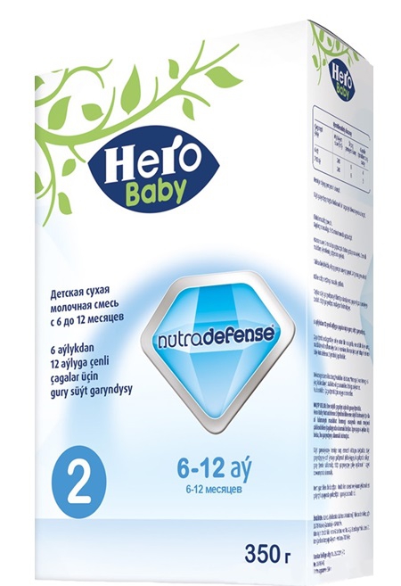 Hero Baby Nutradefense 2 ადაპტირებული რძე 350 გ