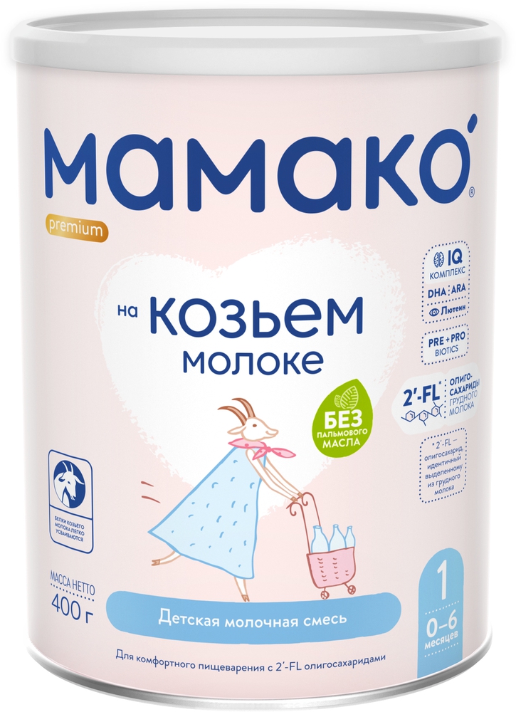 Mamako Premium 1 თხის რძე 400 გ