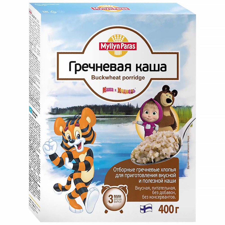 Myllyn Paras წიწიბურას ფანტელი 400 გ