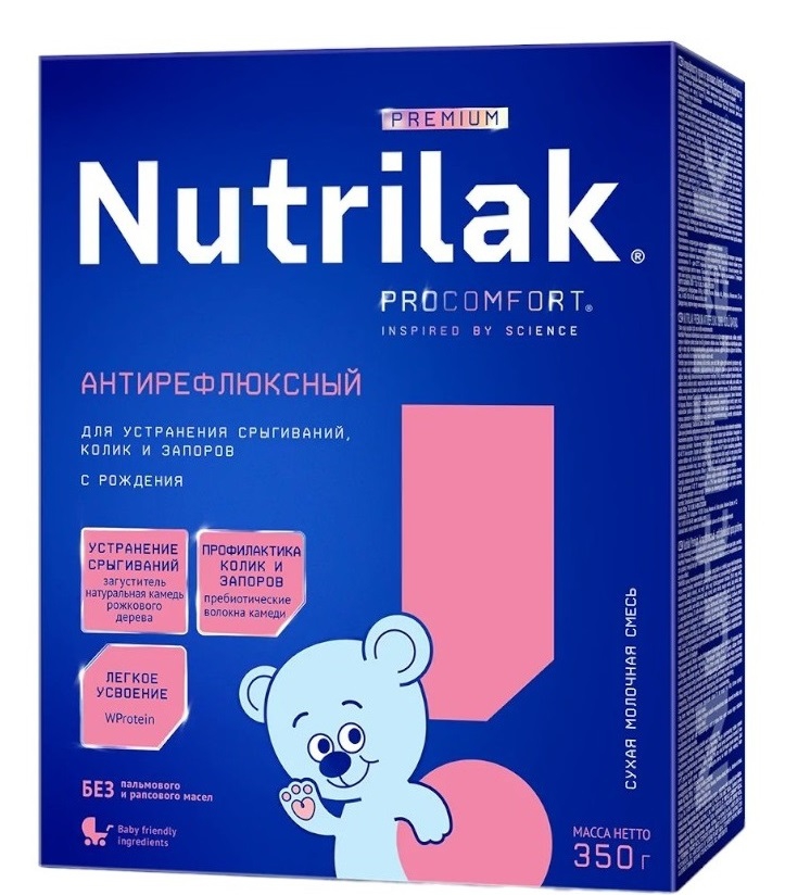 Nutrilak Premium ანტირეფლუქსი ადაპტირებული რძე 350 გ