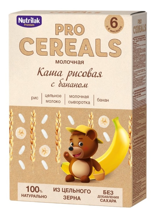 Nutrilak ბრინჯის რძიანი ფაფა ბანანი 200 გ