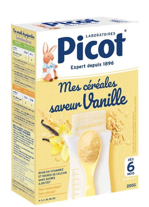 Picot ურძეო ფაფა Vanilla 200 გ