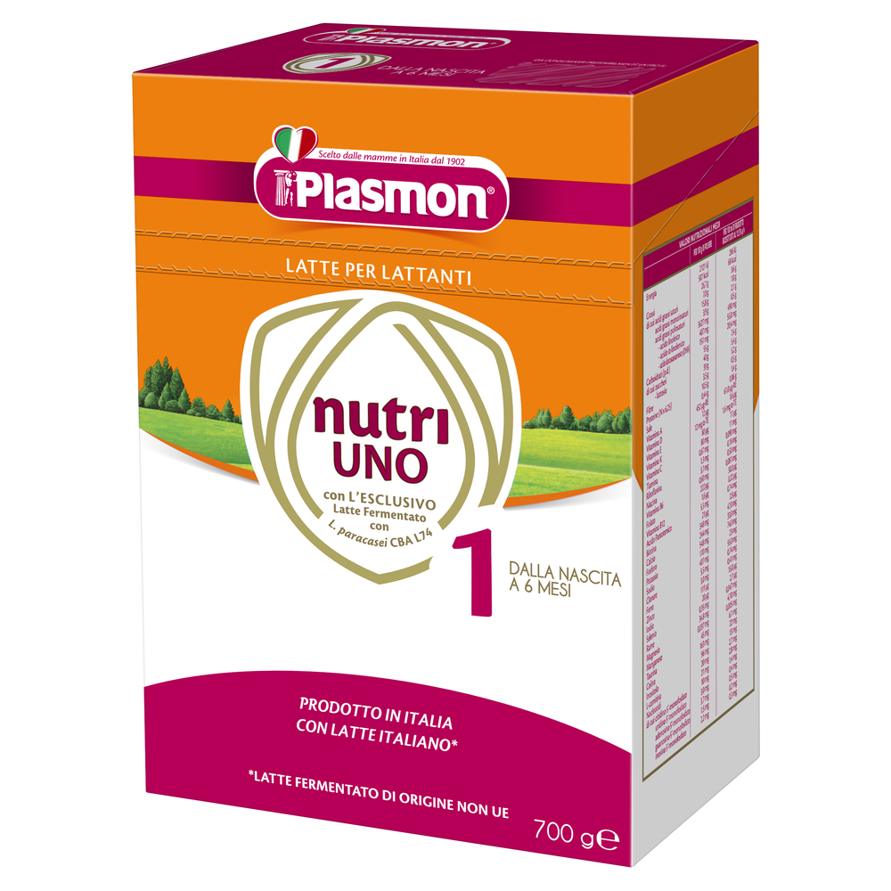 Plasmon Nutri-Uno 1​​​​​​​ ადაპტირებული რძე 700 გ