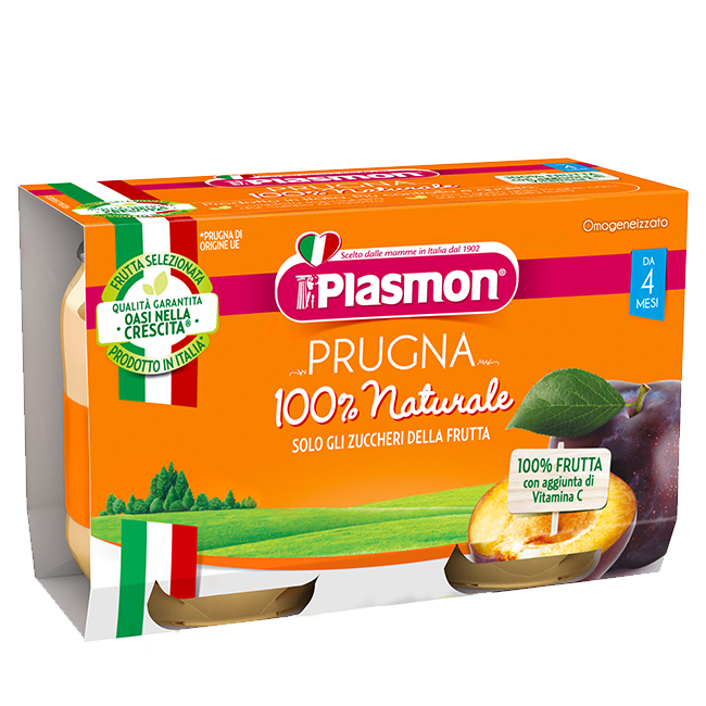 Plasmon ქლიავის ხილფაფა