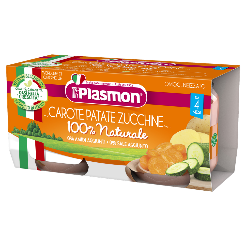 Plasmon სტაფილოს, კარტოფილის & ყაბაყის პიურე