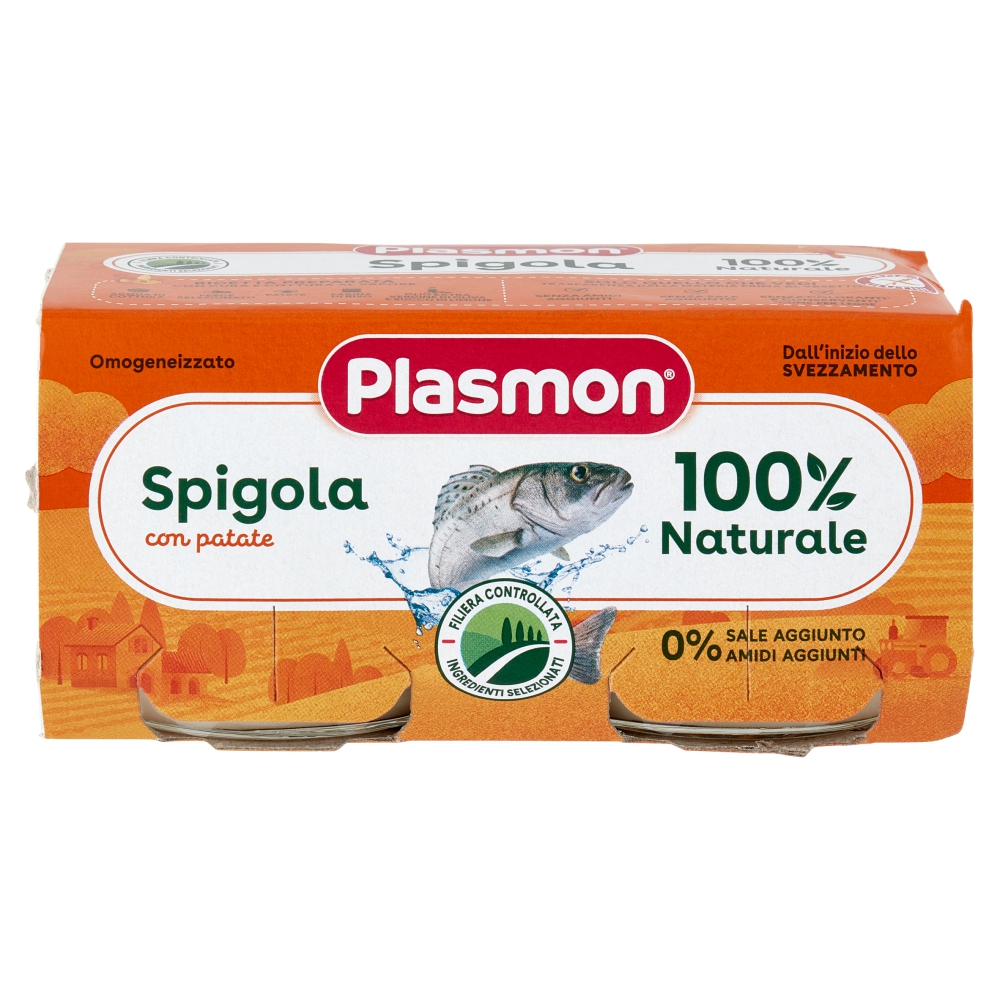 Plasmon ზღვის ბასი კარტოფილით