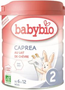 Babybio CAPREA 2 ადაპტირებული თხის რძე 800 გ