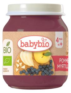 Babybio კონფიტიური მოცვი და ვაშლი 130 გ