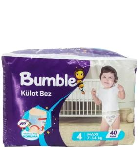 Bumble ბავშვის ტრუსი 4 ზომა 40ც