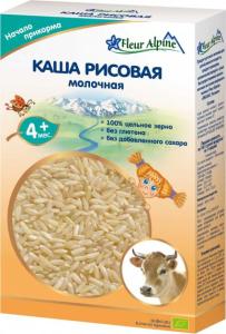 Fleur Alpine რძიანი ბრინჯის ფაფა