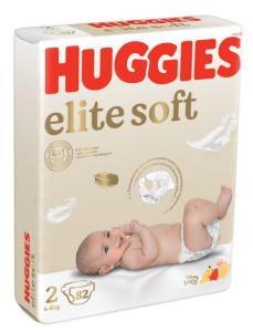 Huggies Elite Soft ბავშვის საფენი 2 ზომა 82ც